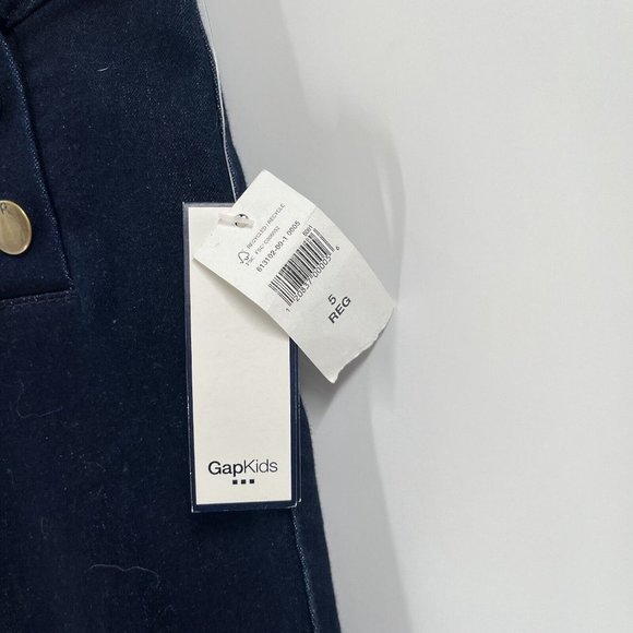 Gap Kids Flare Dark Wash Jeans Sz 5 NWT - Picture 3 of 4
